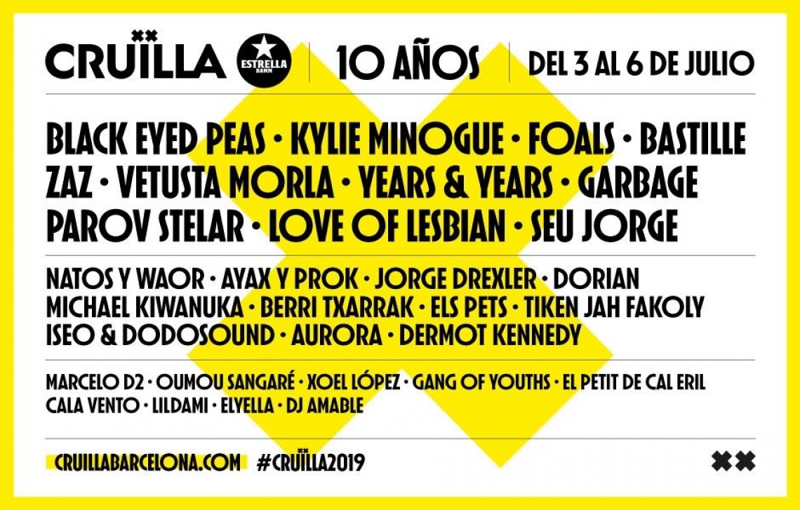 El Festival Crüilla Barcelona 2019 ha comunicado que regresar&...